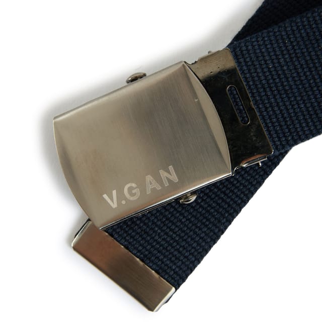 V.GAN V.GAN Men's Clip 3.5Cm Belt in Blue - 3