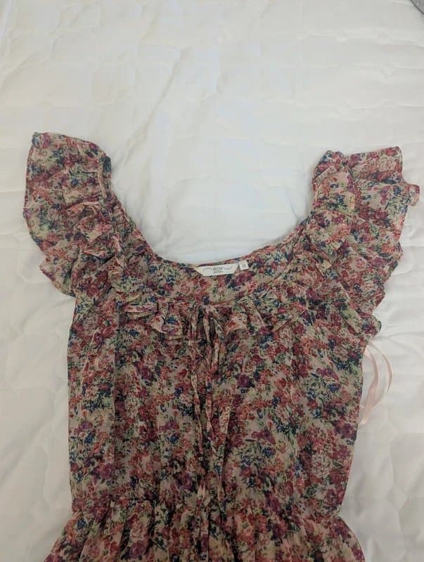 New Look Multi coloured floaty dress