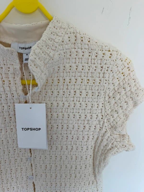 Topshop Topshop crochet top