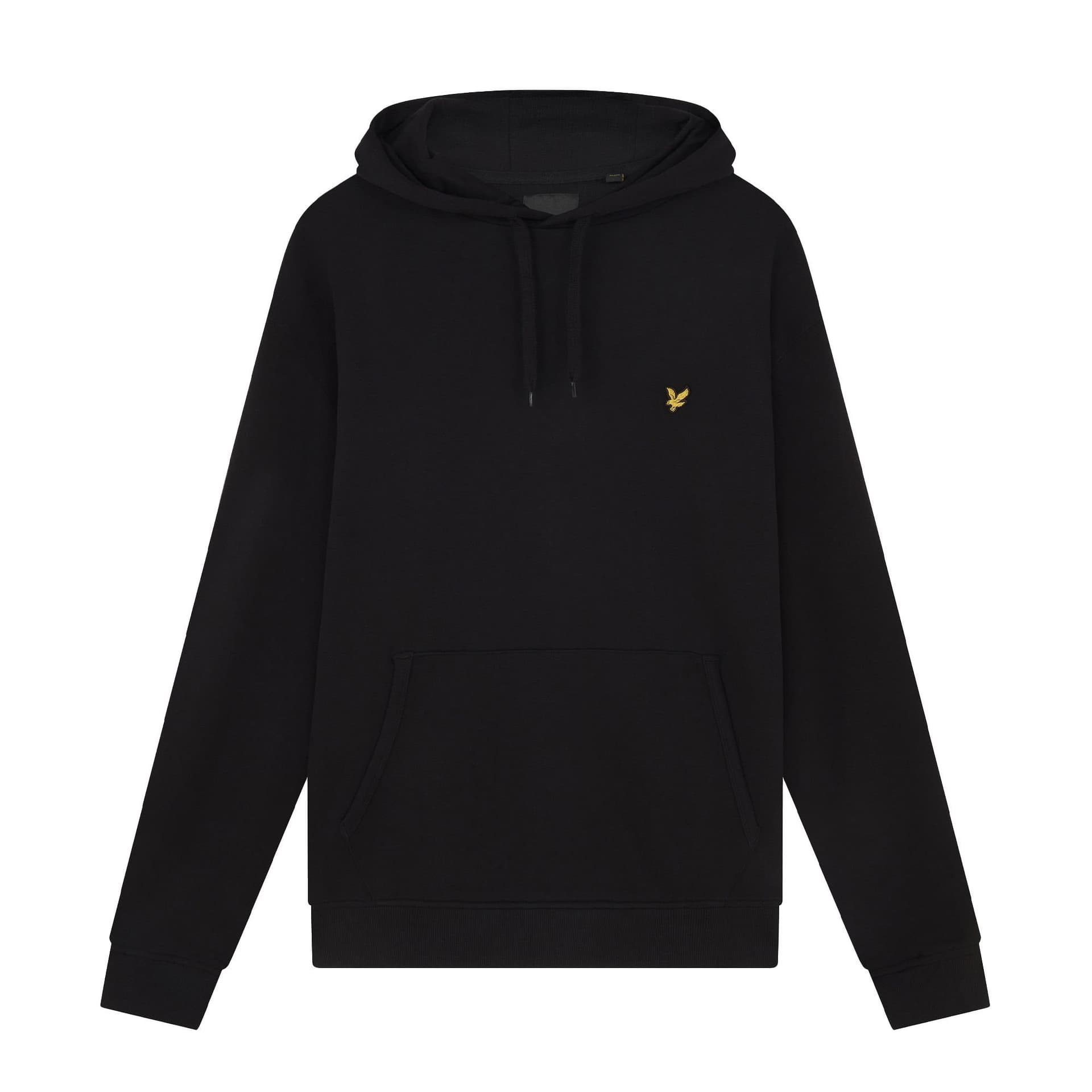 Lyle & Scott Lyle & Scott Men's Plus Pullover Hoodie in Black
