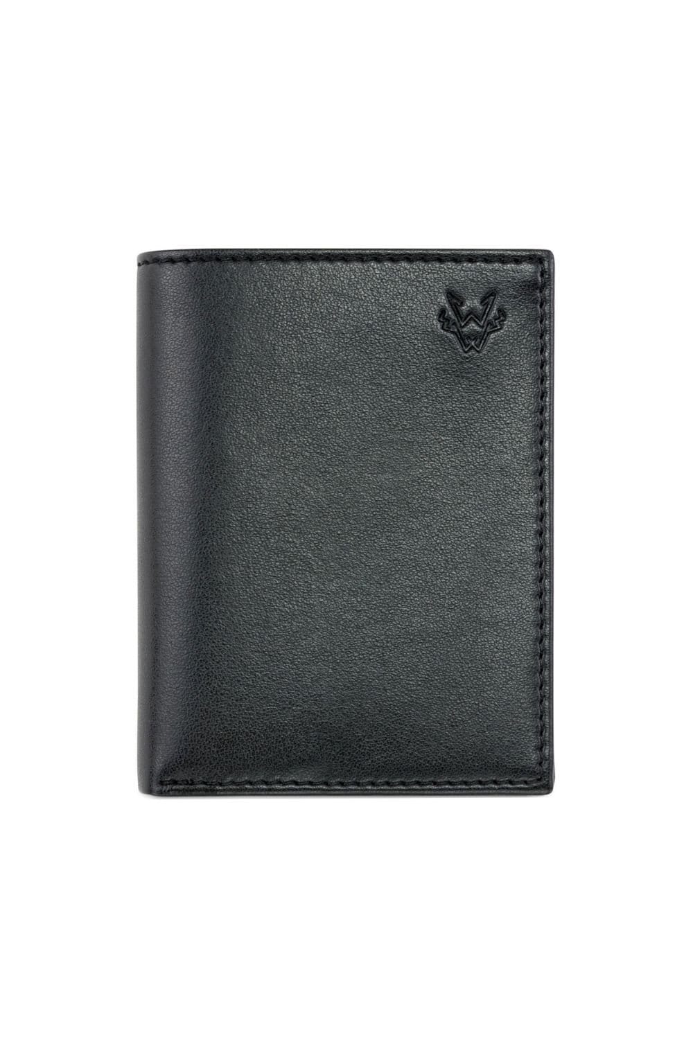 Watson & Wolfe Watson & Wolfe Men's Compact Card Wallet in Black - 1