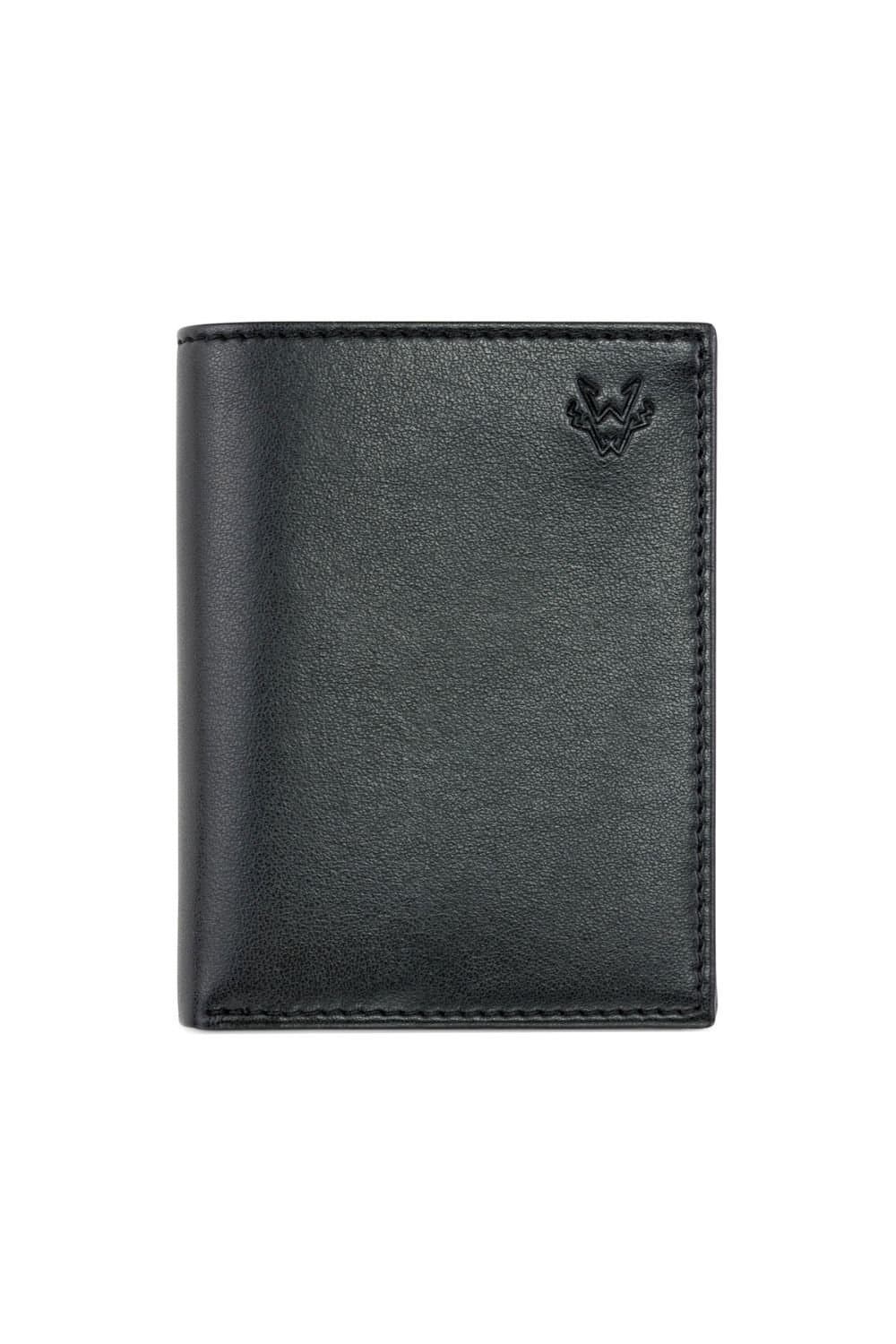Watson & Wolfe Watson & Wolfe Men's Compact Card Wallet in Black