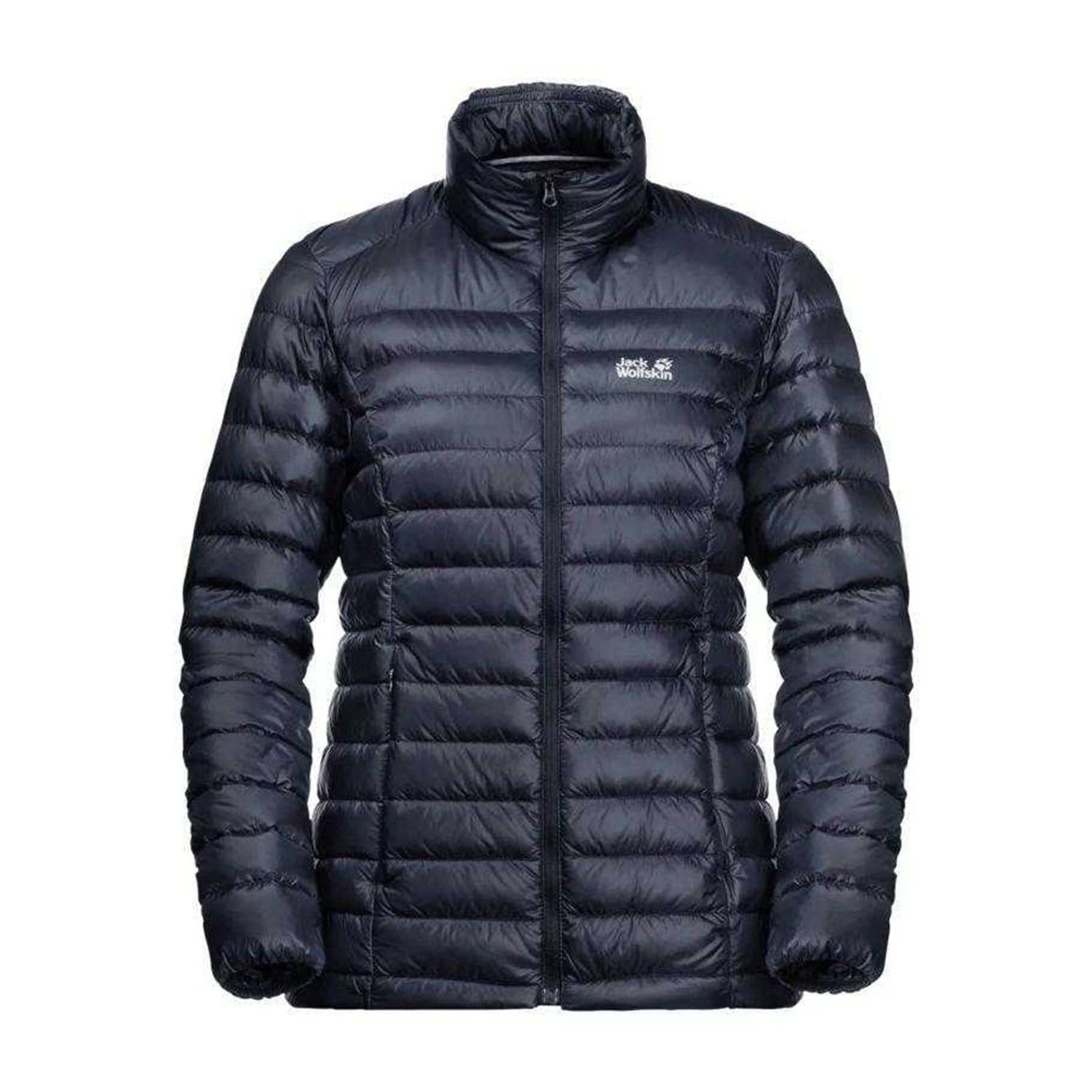 Jack Wolfskin Navy Down Jacket with Duck Down Filling