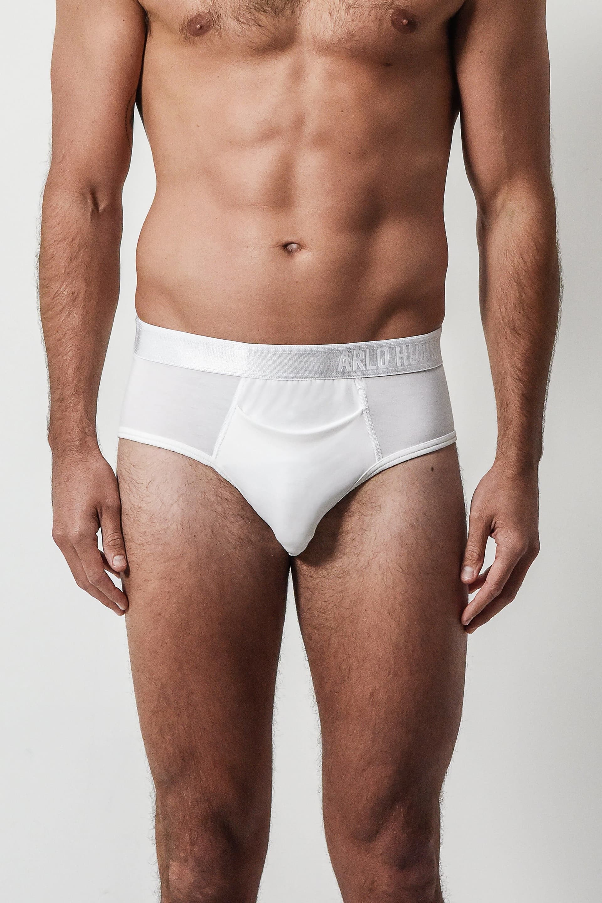 Arlo Hudson Arlo Hudson Men's Plain Tencel™ Brief in White