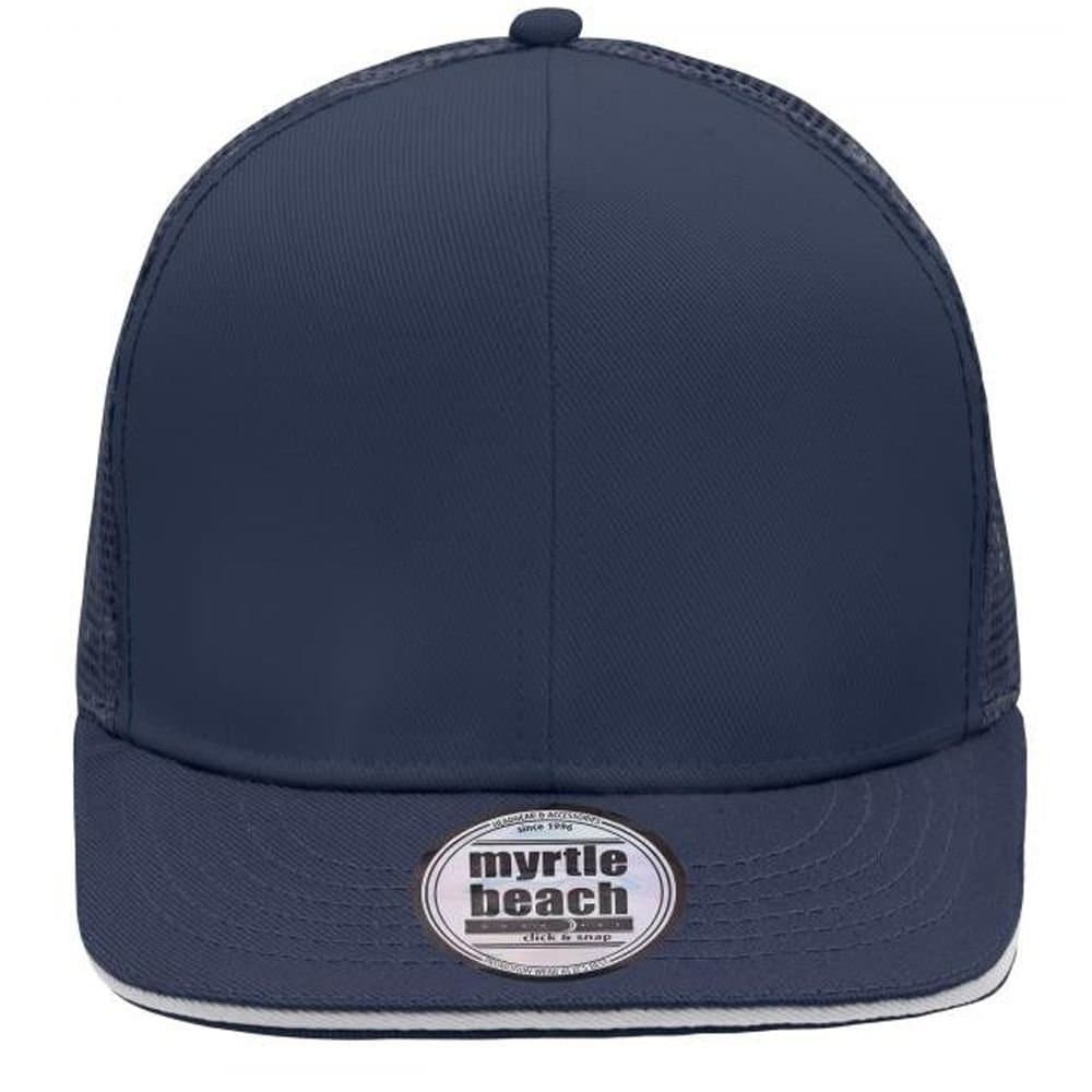 Myrtle Beach Myrtle Beach Men's Pro Mesh 6 Panel Cap in Navy