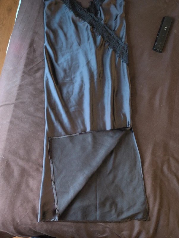 ASOS Midi silk dress with the split - 1