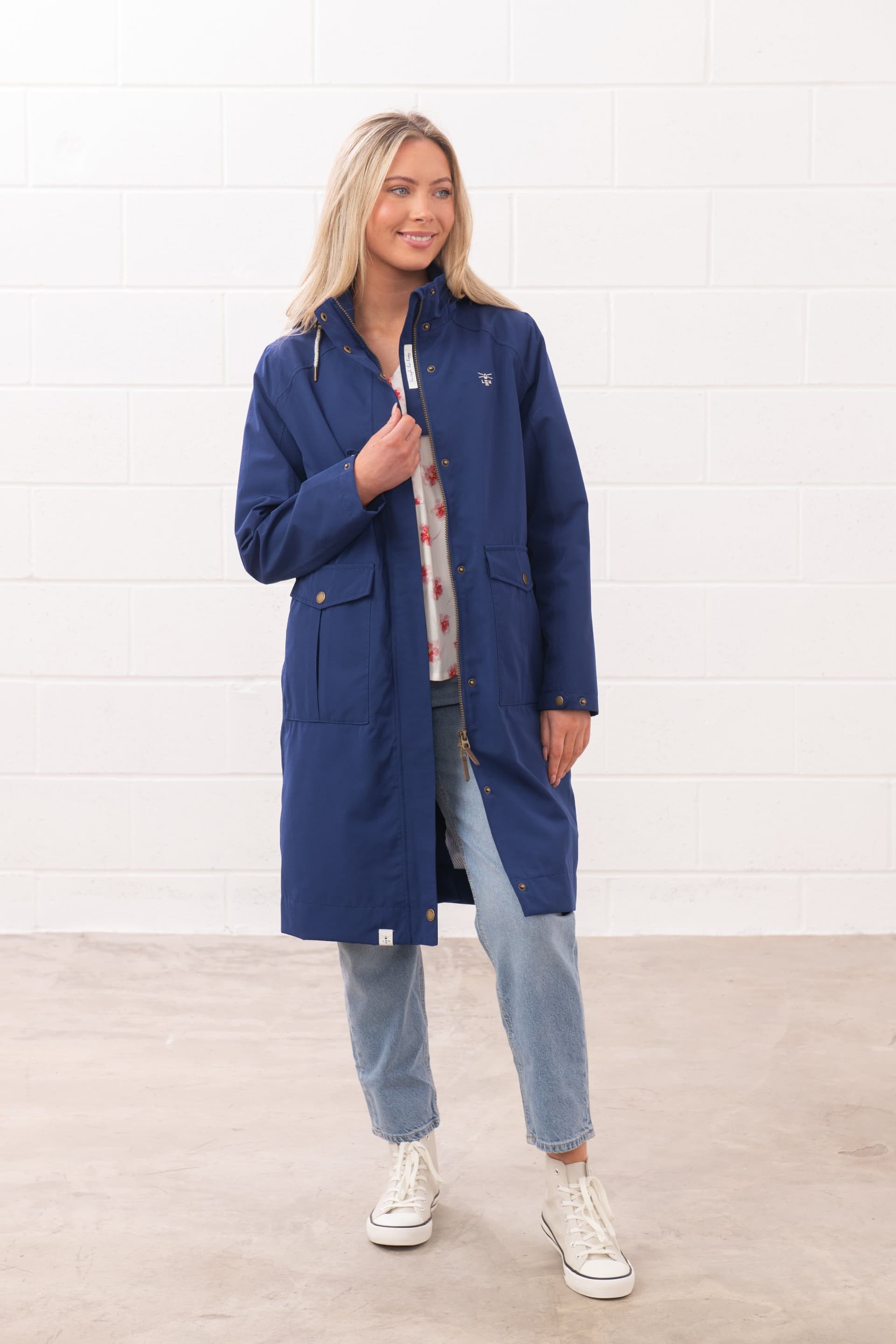 Lighthouse Clothing Lighthouse Clothing Women's Annika Coat in Indigo