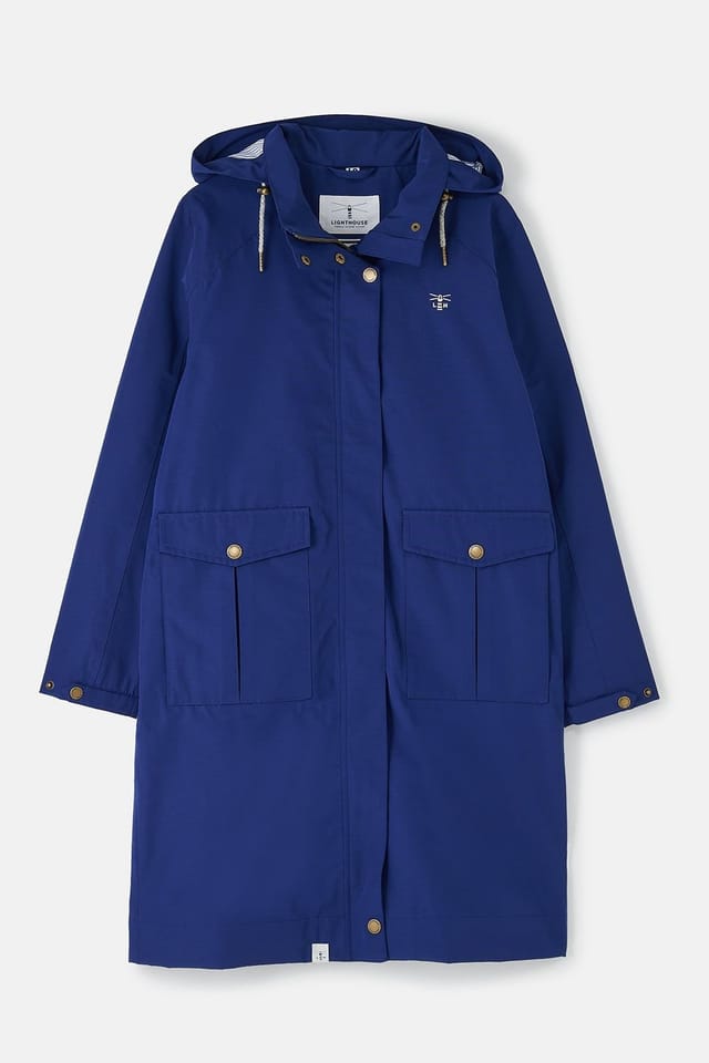 Lighthouse Clothing Lighthouse Clothing Women's Annika Coat in Indigo - 2
