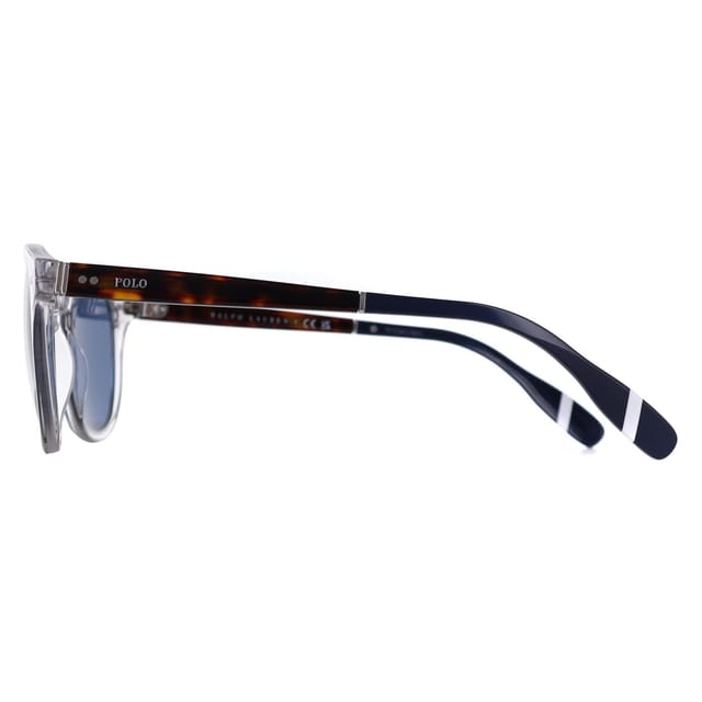 Polo Ralph Lauren Polo Ralph Lauren Men's Square Shiny Crystal Dark Blue PH4206 in Clear - 3