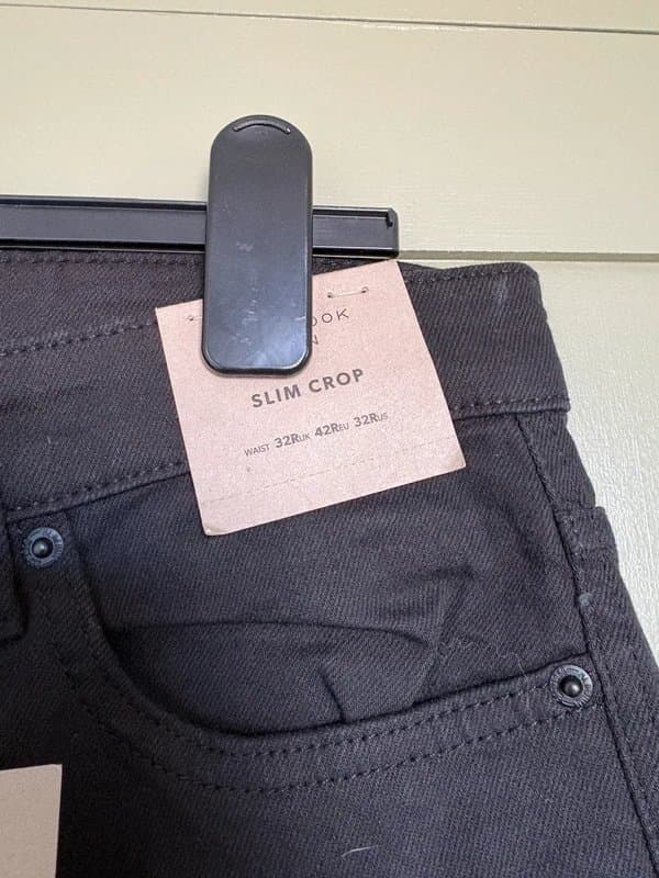 New Look New Look Black Slim Crop Jeans