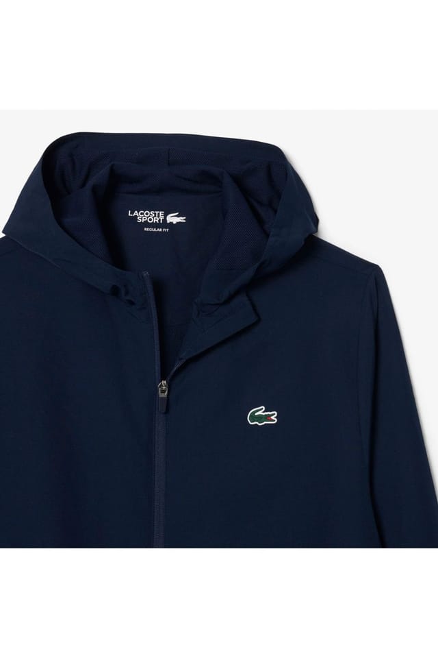 Lacoste Lacoste Men's Zip Up Lightweight Jacket Navy Blue - 2