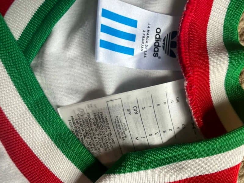 adidas Adidas Originals Mexico National Team Retro Football Shirt – Size S