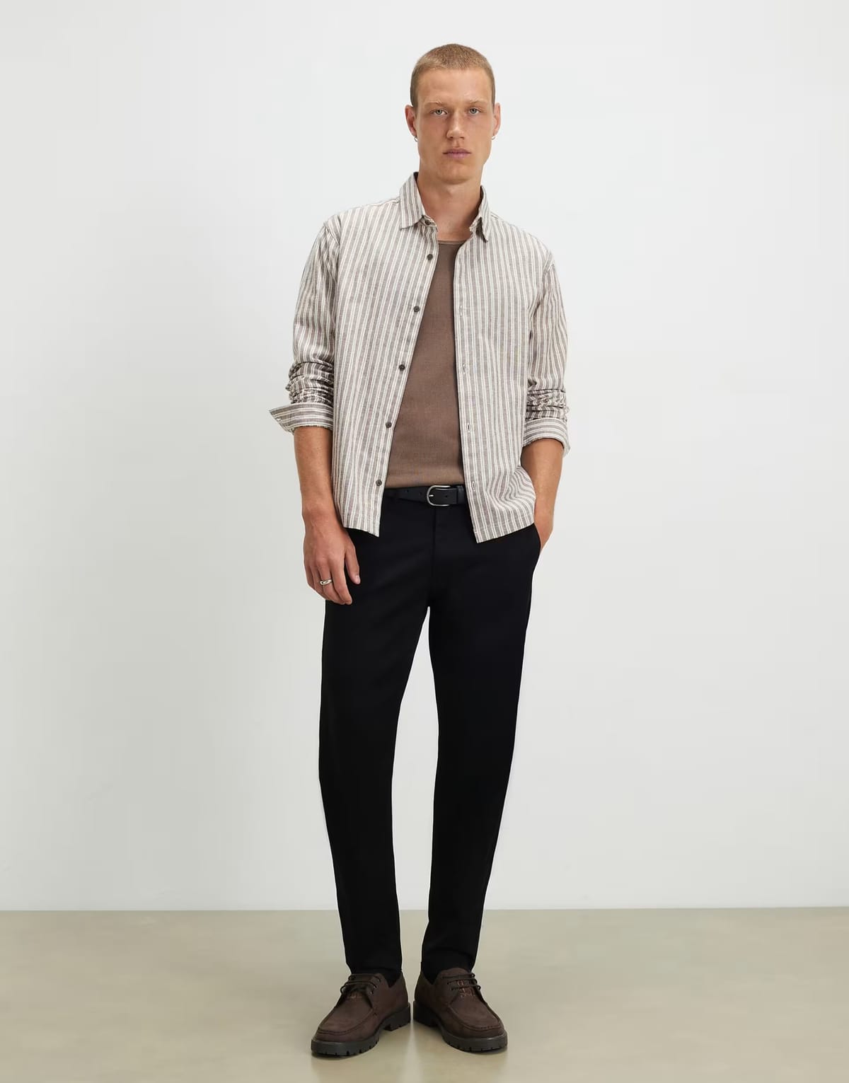 ASOS River Island Skinny fit chino trousers in black - 1