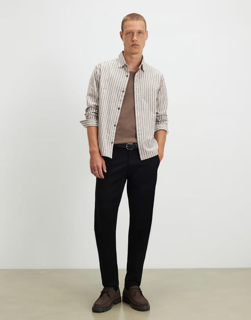 ASOS River Island Skinny fit chino trousers in black - 1