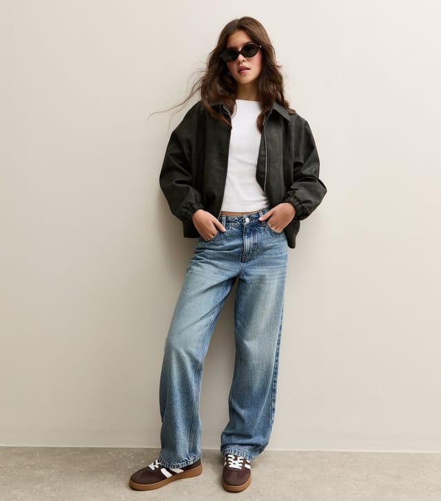 New Look Girls' White Stretch Cotton Tank Top New Look - 3