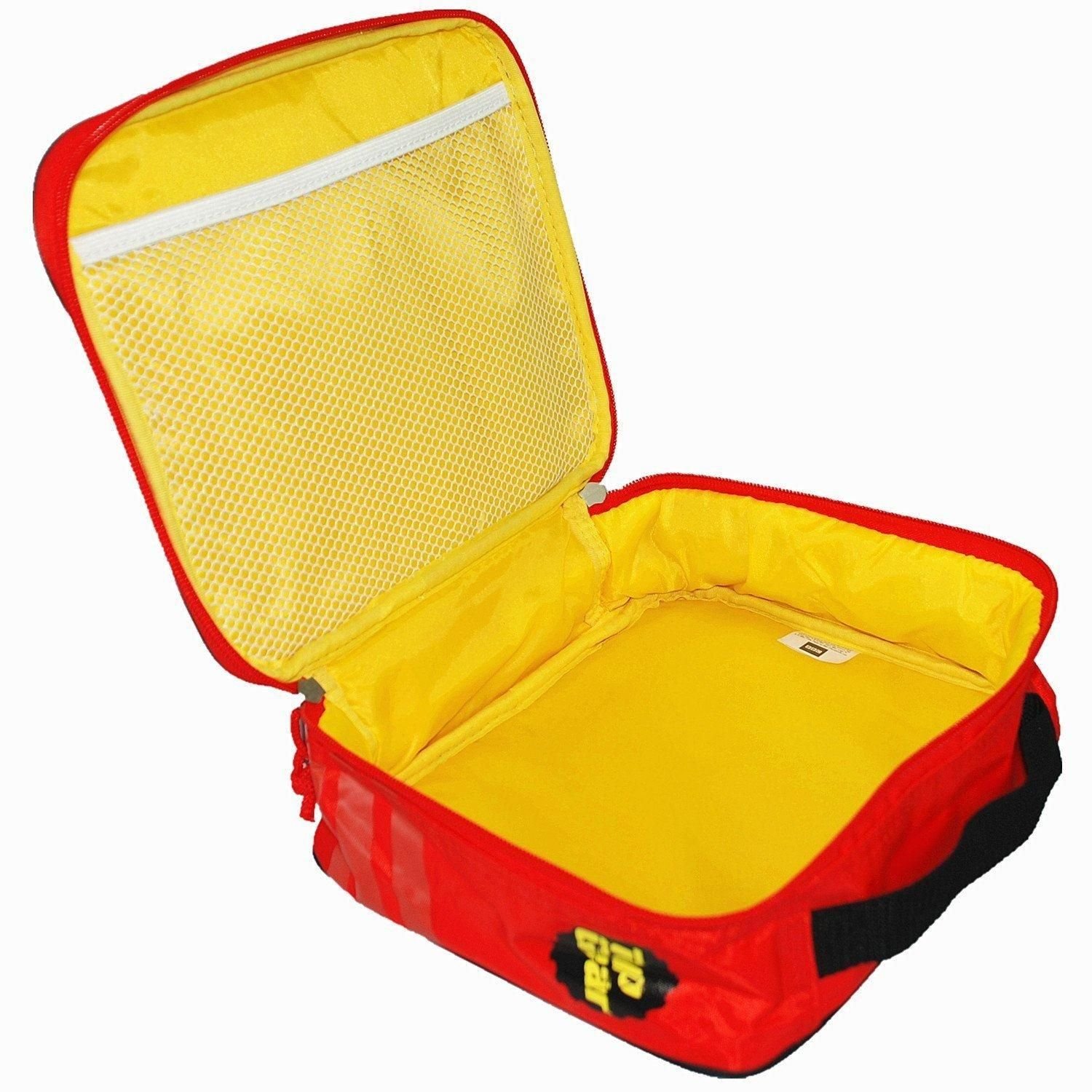 BBC International BBC International Men's The Stig Power Freaks Backpack, Lunch Bag & Bottle in Red - 3