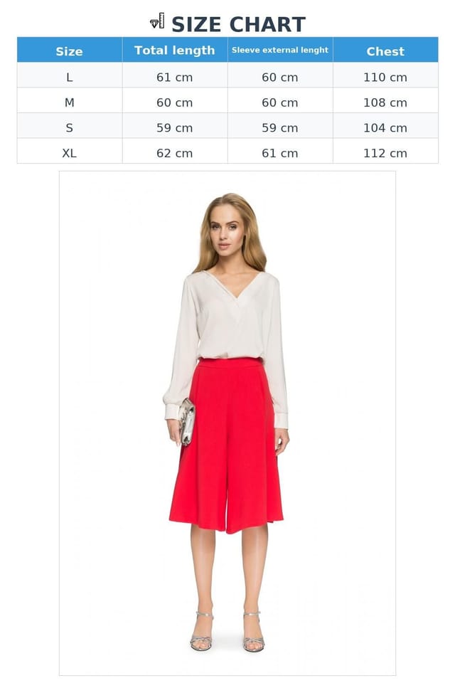 Love Lace Love Lace Women's Smooth Airy Blouse with Essential Neckline in Beige - 3