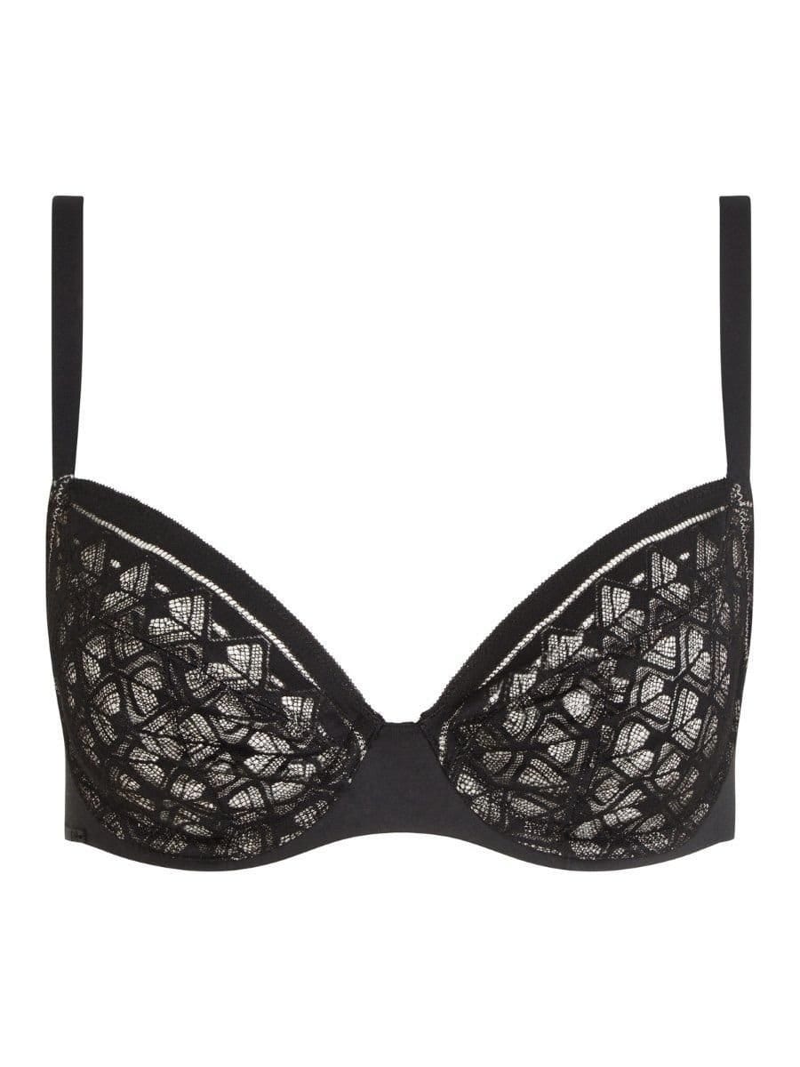 Chantelle Chantelle Women's Easy Feel Ace Covering Bra in Black - 4
