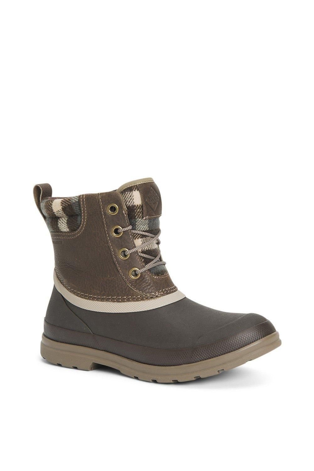 Muck Boots Muck Boots Women's 'Originals Duck Lace' Wellingtons in Brown - 3