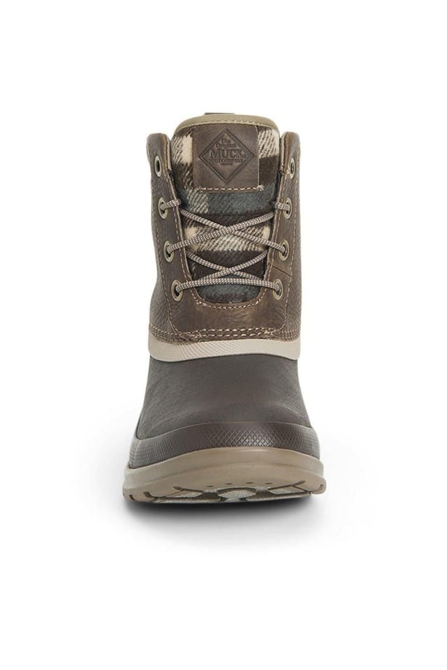 Muck Boots Muck Boots Women's 'Originals Duck Lace' Wellingtons in Brown - 3