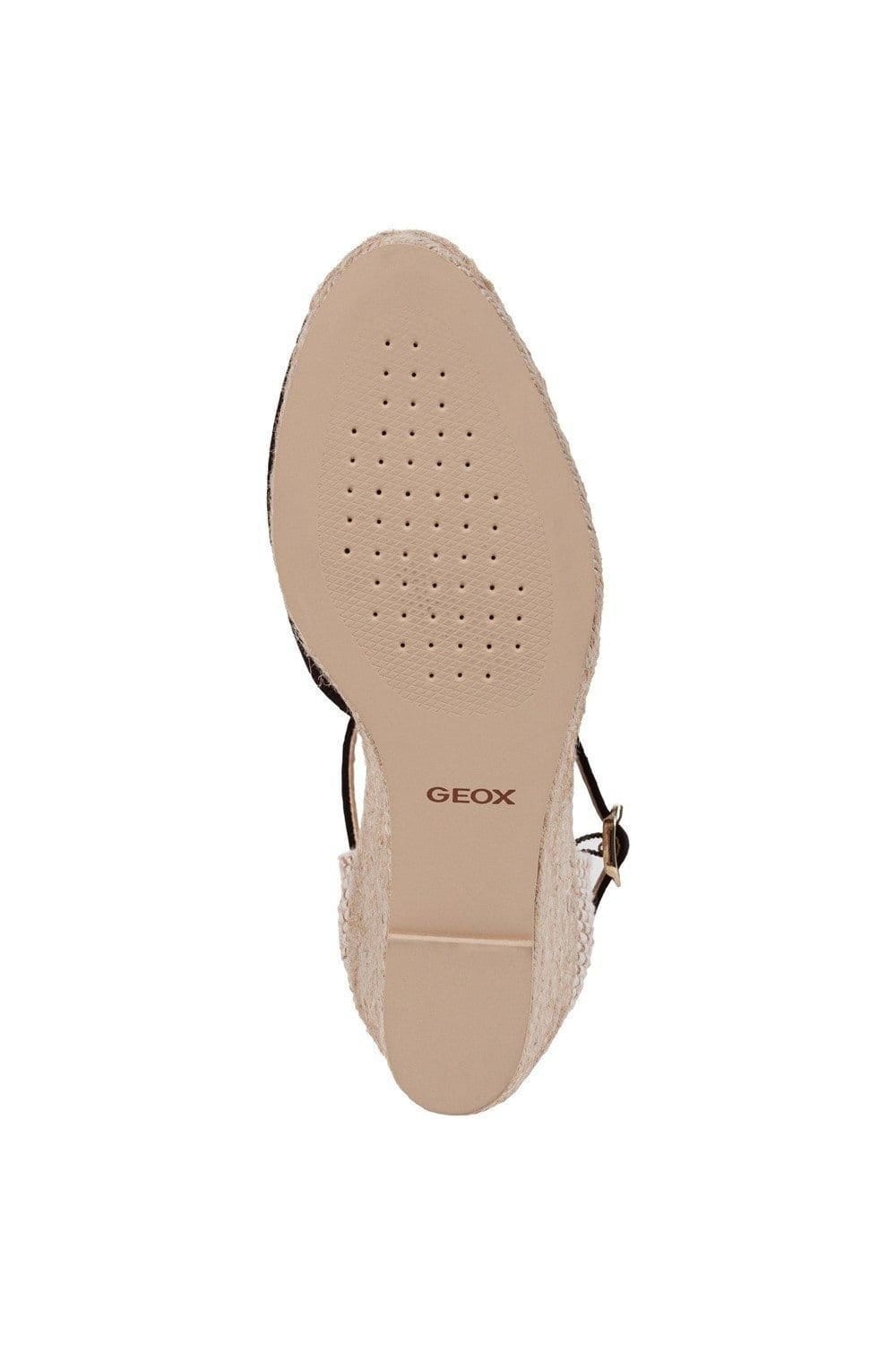 Geox Geox Women's 'D Gelsa A' Sandal in Black - 4