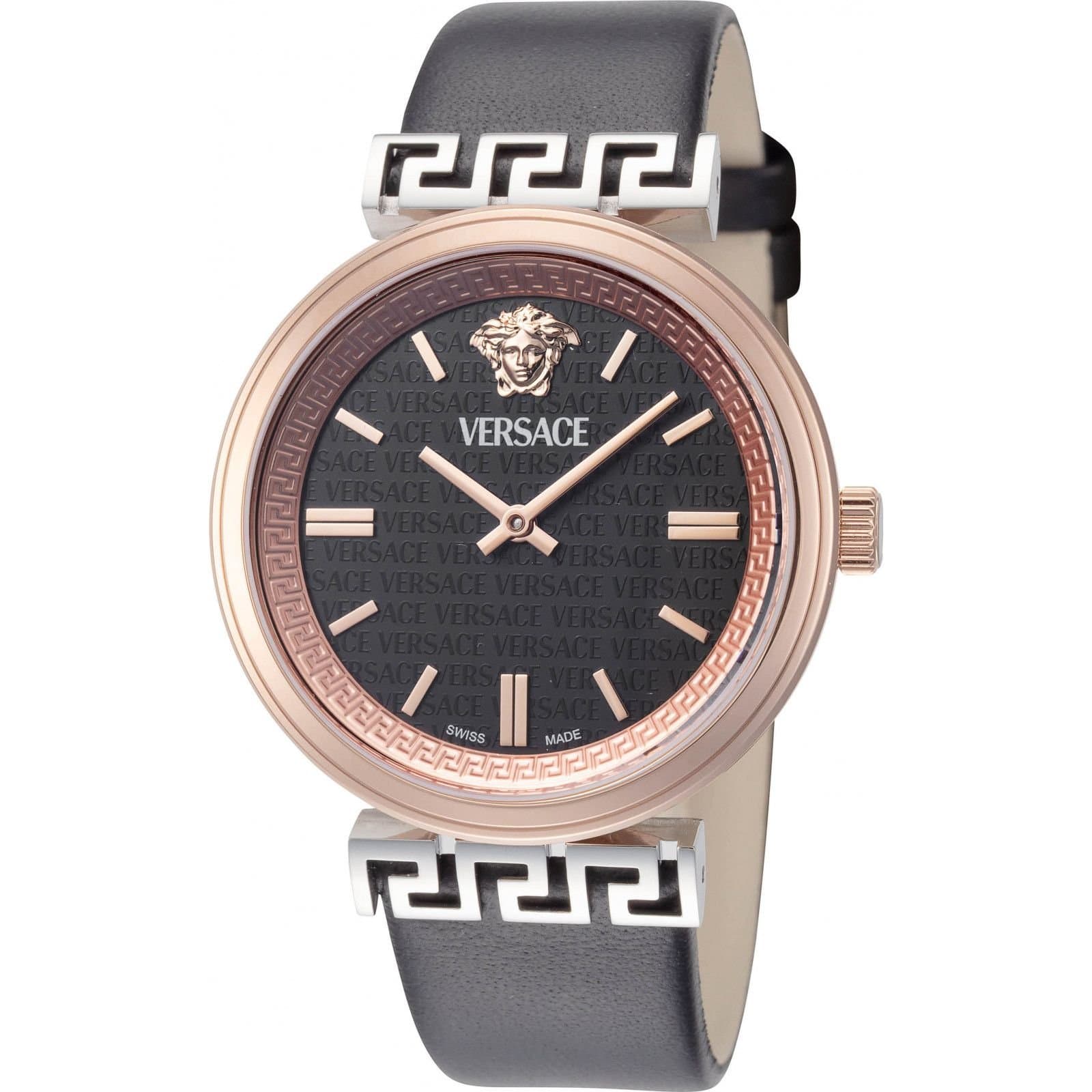 Versace Versace Women's VETCA0224 Mythos 36mm Quartz Watch in Black