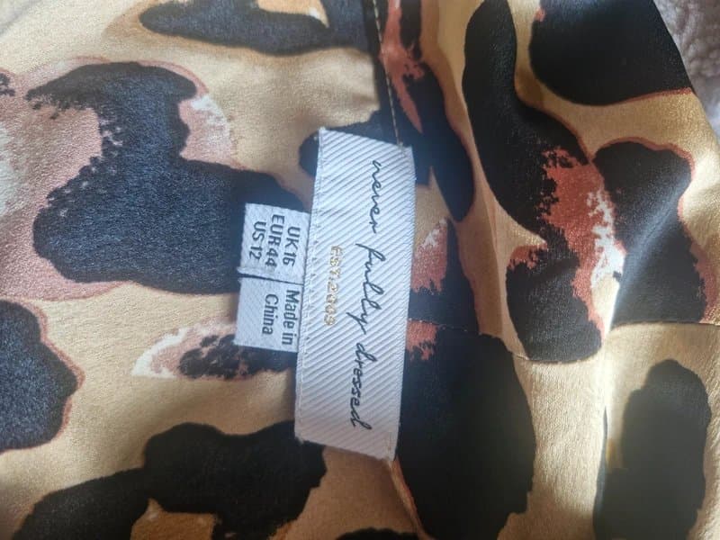Never Fully Dressed Never Fully Dressed Brown Leopard Jaspre skirt