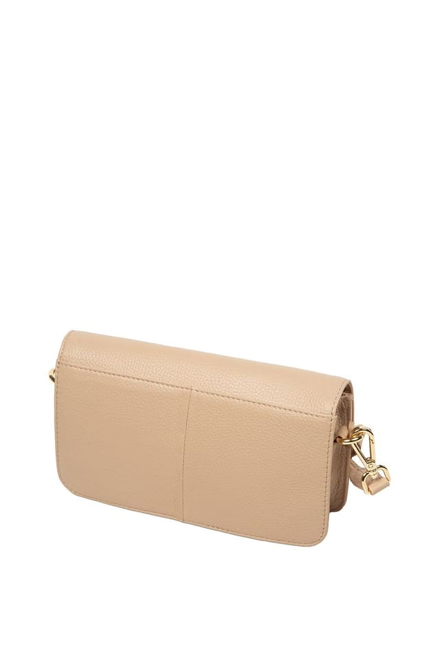 Pure Luxuries London Pure Luxuries London Women's 'Millie' Leather Mini Cross Body & Clutch Bag in Natural - 3