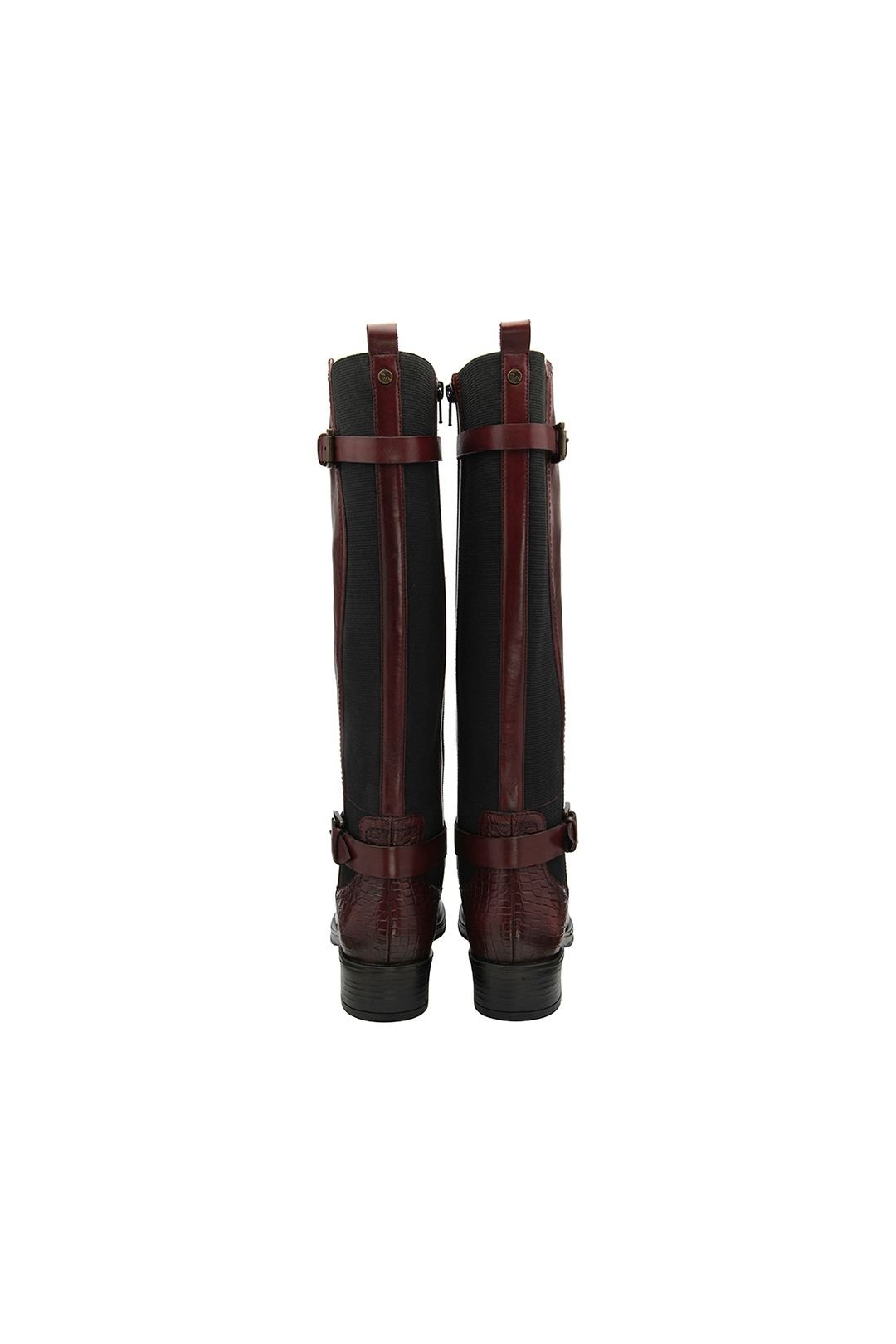 Ravel Ravel Women's Bordo Leather 'Eildon' Knee-High Boots in Burgundy - 3