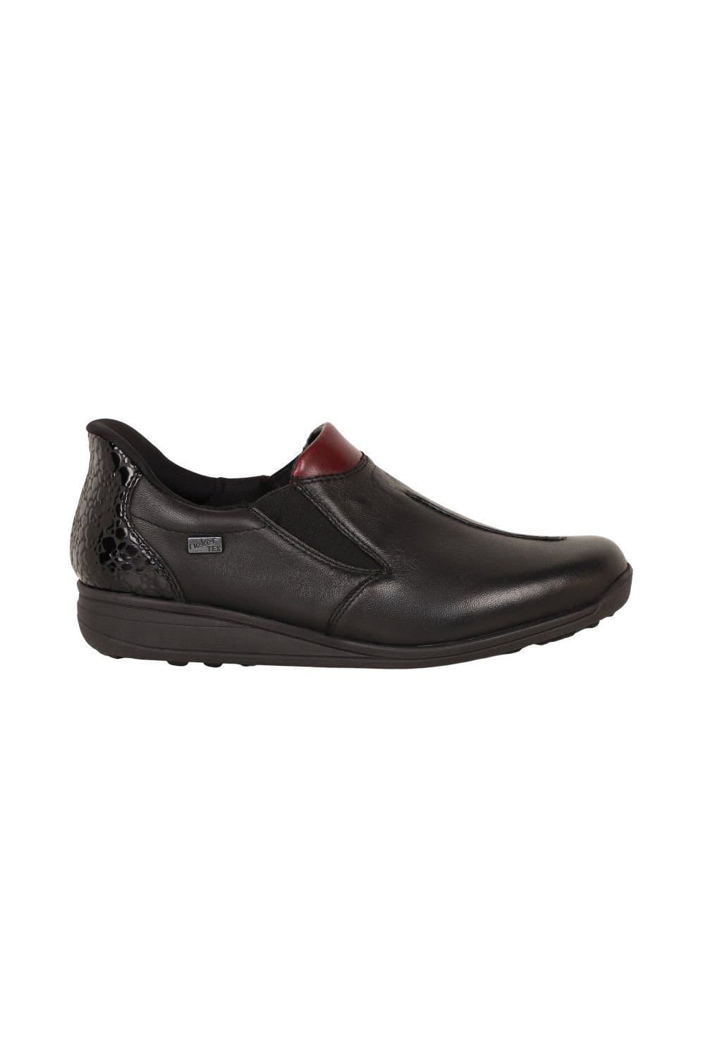 Rieker Rieker Women's 'Collect' Slip On Shoes in Black