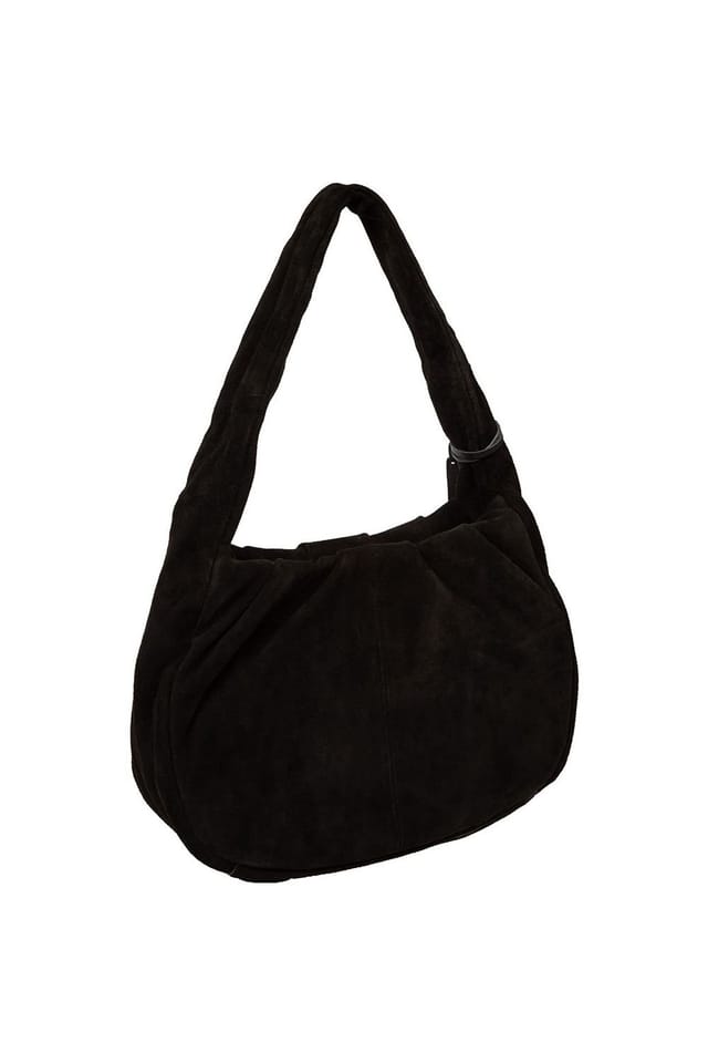 Cultured London Cultured London Women's 'Beatriz' Suede Handbag in Black - 3