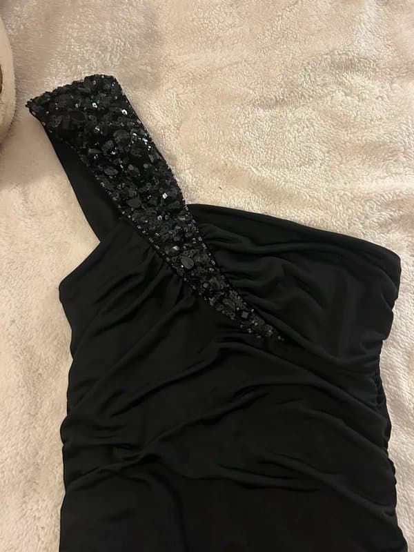 New Look black mini dress