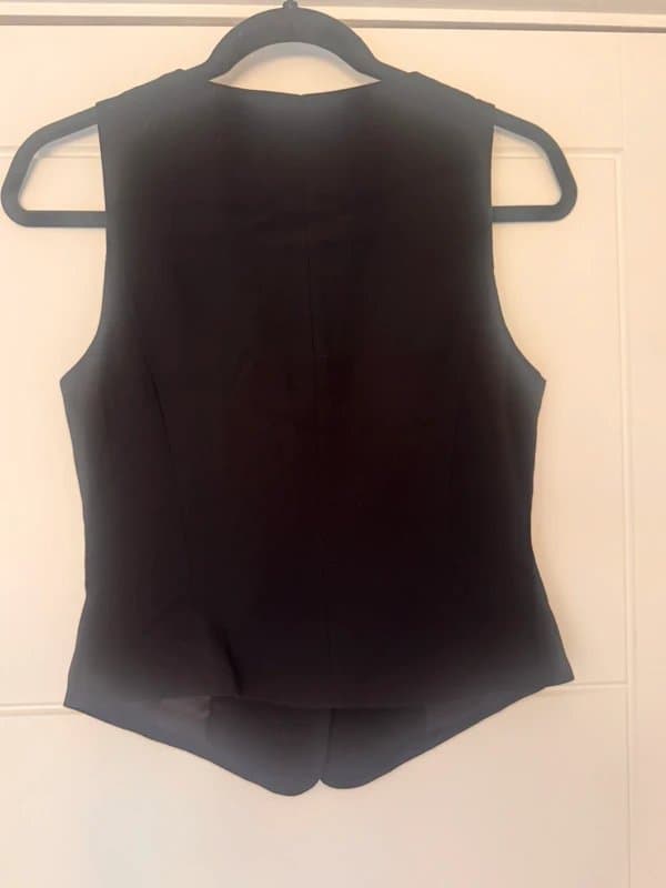 Rag & Bone Rag & Bone Tailored Waistcoat Vest – Black – US 0 UK 6 – BNWT