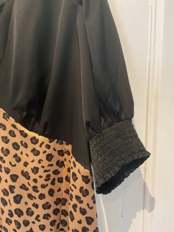 Never Fully Dressed Never fully dressed may leopard print dress