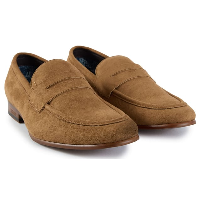 V.GAN V.GAN Men's Kola Loafer Shoes in Tan - 2