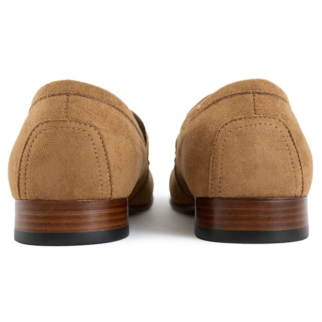 V.GAN V.GAN Men's Kola Loafer Shoes in Tan - 3