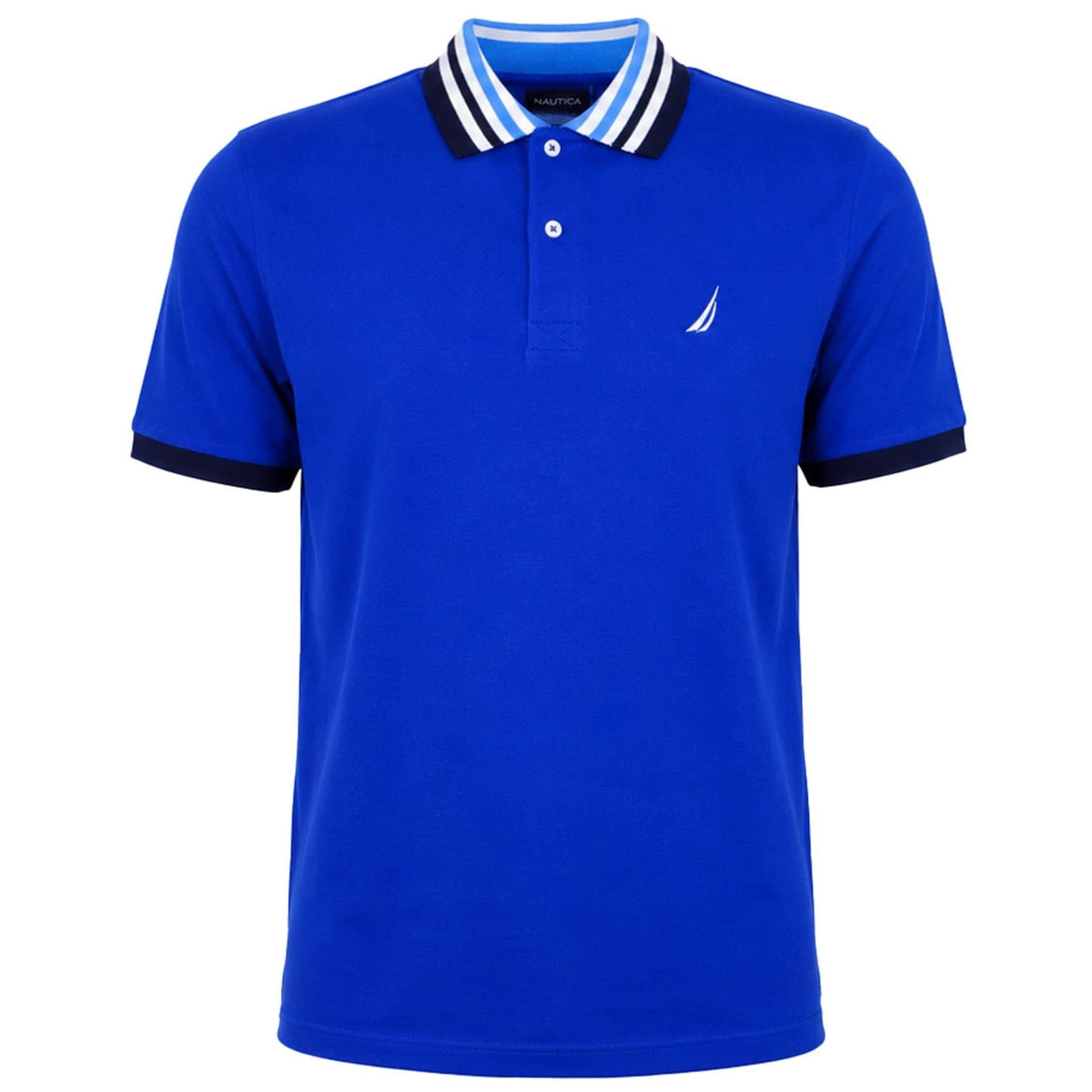 Nautica Nautica Men's Zayn Blue Polo Shirt