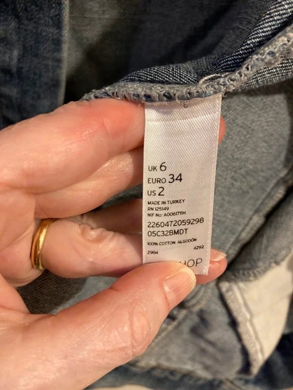 Topshop Top Shop Moto denim jacket.