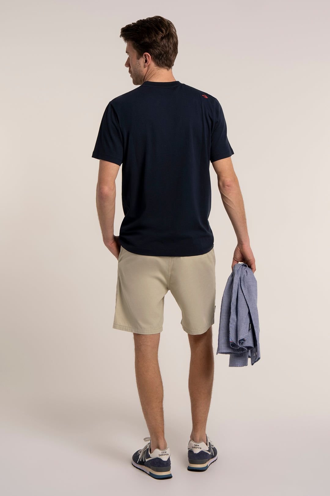 Brakeburn Brakeburn Men's WAVENDON T-SHIRT in Navy - 2