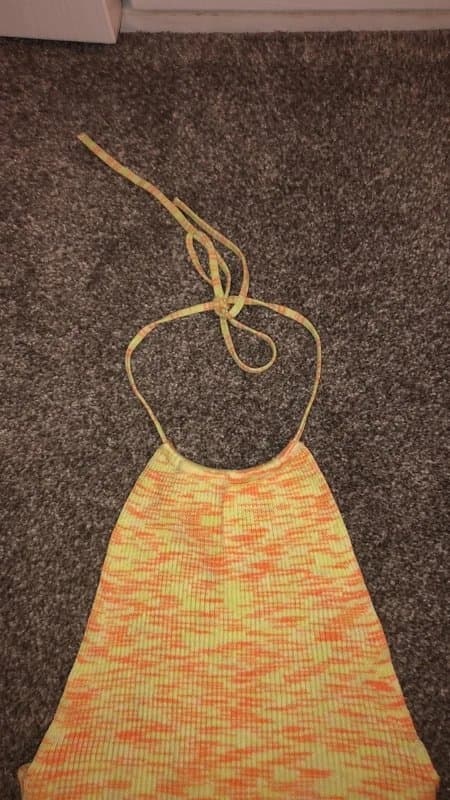 Bershka Halter neck bodycon Bershka dress