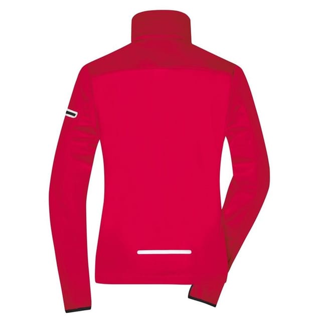 James and Nicholson James and Nicholson Women's Sports Soft Shell Jacket in Light Red - 2