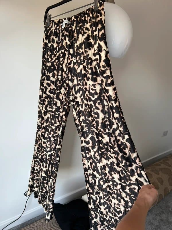 ASOS ASOS Leopard Print Flares