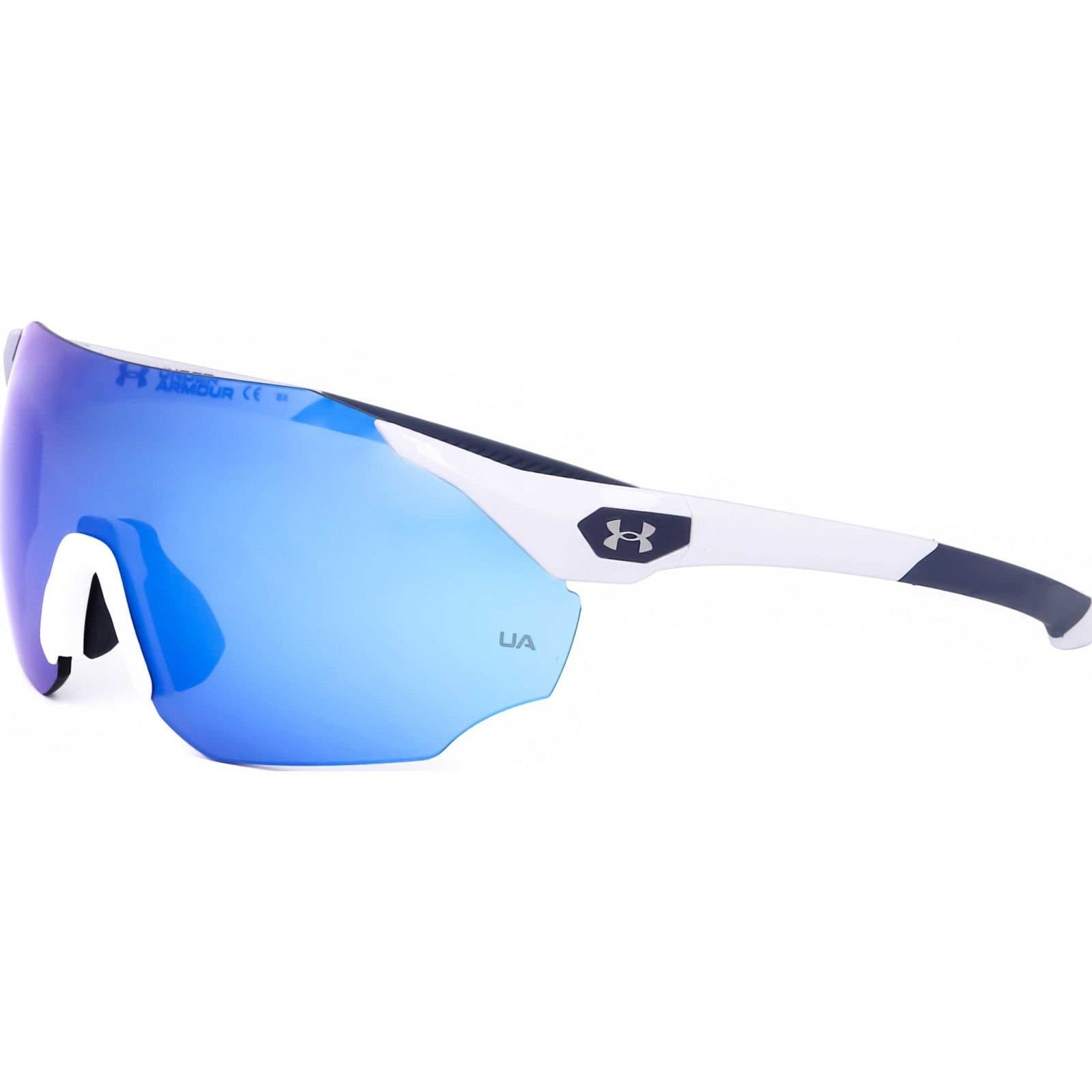 Under Armour Under Armour Men's UAHAMMER-F-YO6 Visor/Wrap Sunglasses in White