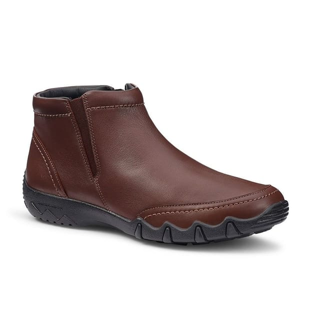 Hotter Hotter Women's Wide Fit 'Winslow' Ankle Boots in Walnut - 2