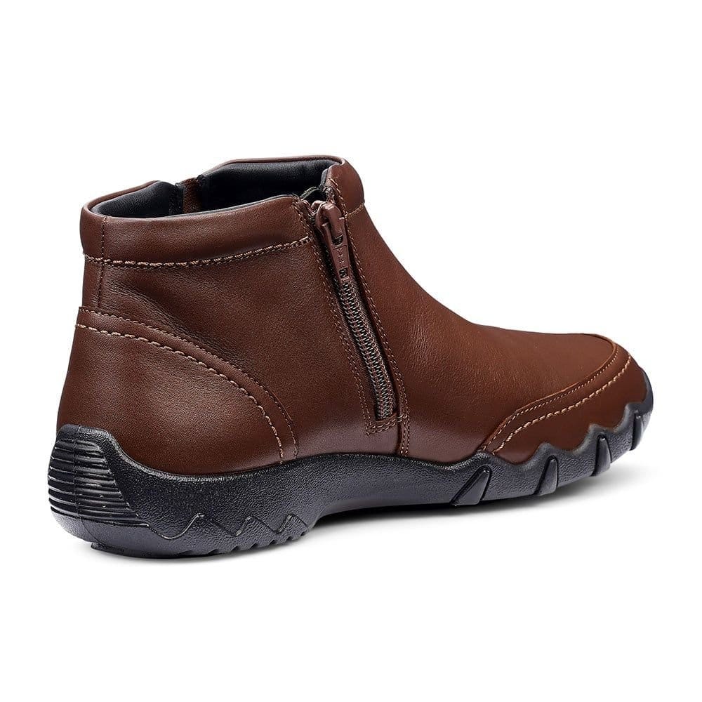 Hotter Hotter Women's Wide Fit 'Winslow' Ankle Boots in Walnut - 4