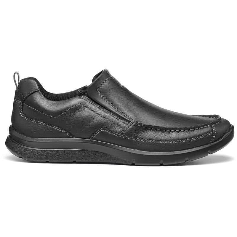 Hotter Hotter Men's Boost' Wide Fit Slip-On Shoes in Black