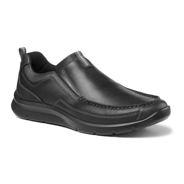 Hotter Hotter Men's Boost' Wide Fit Slip-On Shoes in Black - 2