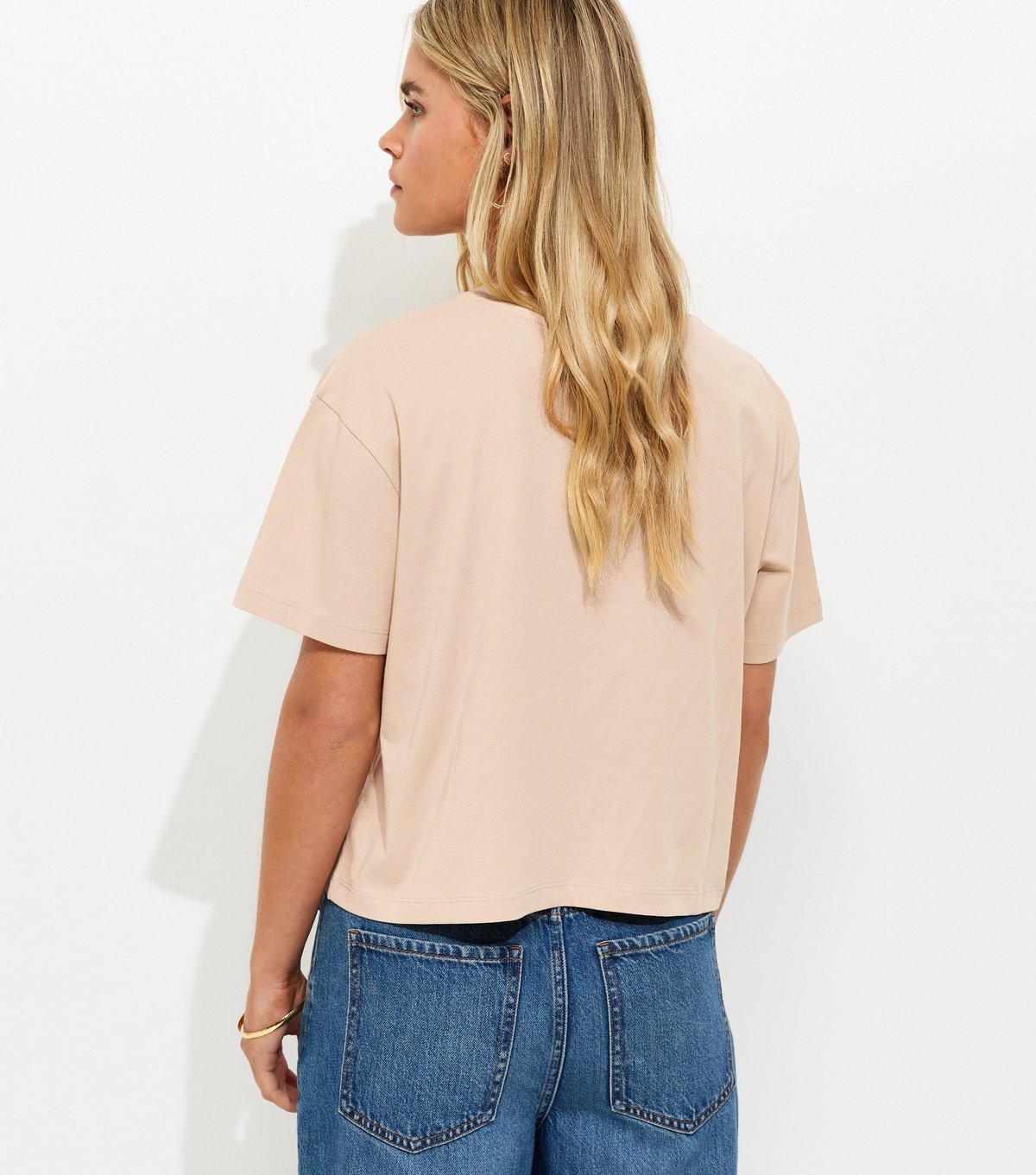 New Look Women's Petite Mink Boxy Fit T-Shirt New Look - 4