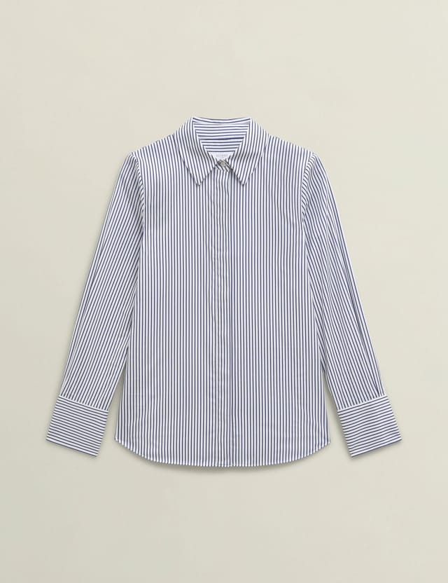 Hobbs London Hobbs London Women's Andra Long Sleeve Relax Fit Shirt in White - 2