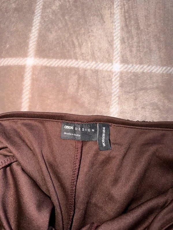 ASOS ASOS brown sequin skort size 10